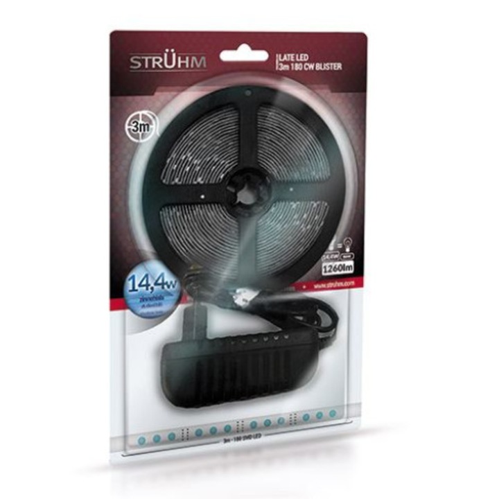 Banda LED, Struhm, 230V, 3m, IP20