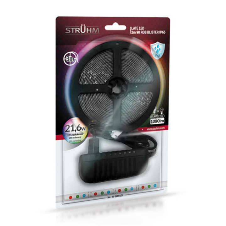 Banda LED, Struhm, 230V, 3m, IP65