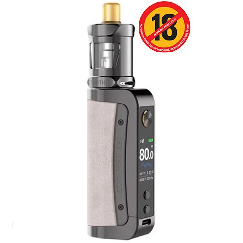 Kit Innokin CoolFire Z80 Zenith 2, 18650, 80W, 5.5ml, Gri deschis