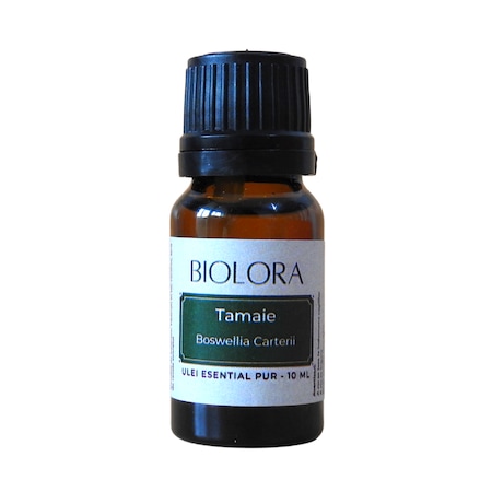 Ulei Esential de Tamaie/Frankincense Biolora, aromaterapie, puritate 100%, nediluat, 10 ml