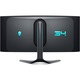 Monitor Gaming Curbat QD-OLED DELL Alienware AW3423DWF 34", 4K UHD (3440x1440), 165Hz, 0.1ms GTG, AMD FreeSync™ Premium Pro, VESA AdaptiveSync, DisplayHDR TrueBlack 400, Hub USB, HDMI, 2x DisplayPort, Pivot, VESA, negru