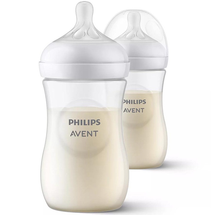 Шишета Philips Avent Natural SCY903/01, 2 броя, 260 мл