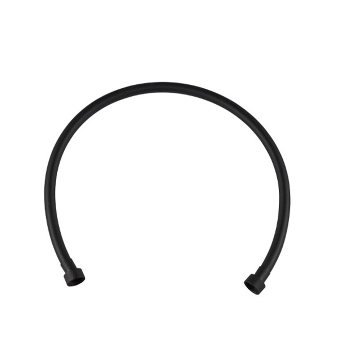 Furtun de dus negru 80 cm
