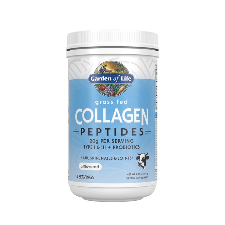 Supliment Alimentar Grass Fed Collagen Peptides Powder 280g