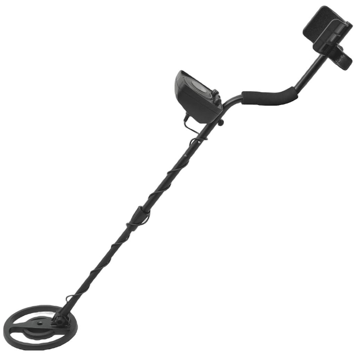 Металдетектор с LED индикатор vidaXL, дълбочина на търсене 300 см, 113,5 x 19 x 30 см