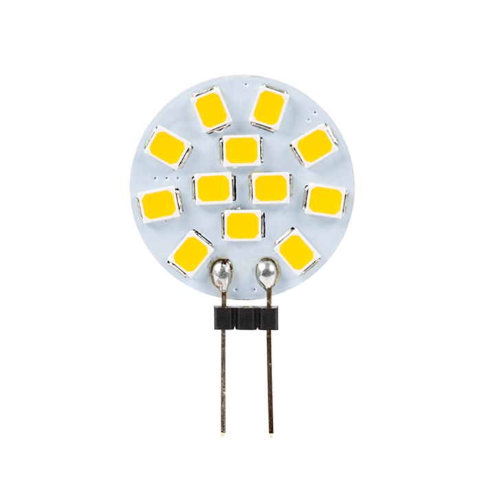 LED Лампа, 1.5W, G4, 4000K, 12V DC, Неутрална светлина, SMD2835, Ultralux