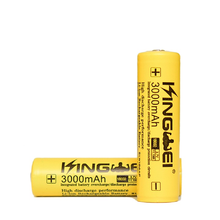Baterie reincarcabila Li-on KingWei, 3,7 V, consum mare 3C 3000 mAh, cu Bud