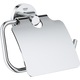 Suport de hartie igienica Grohe Essentials, fixare ascunsa, metal Cromat