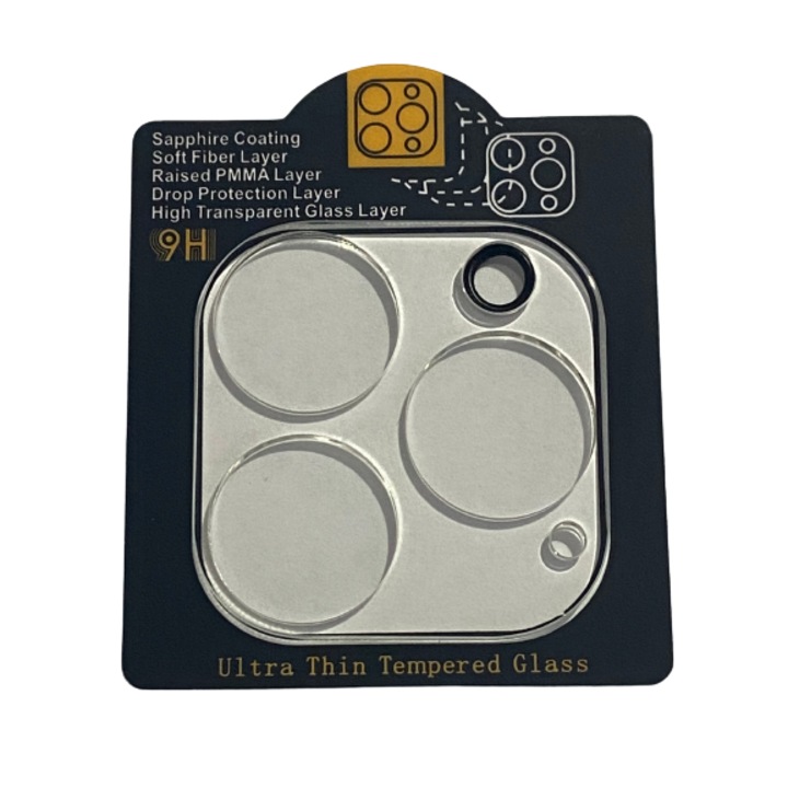 Протектор за камера, За iPhone 13 Pro Max, защита на задната камера, 9H устойчивост