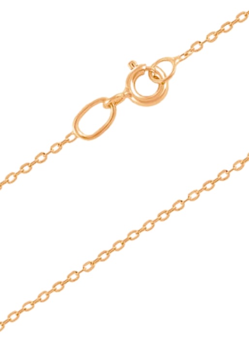 Lant din A-B, aur galben cu tesatura de ancora, dimensiune ajustabila