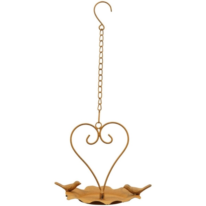 Adapatoare pentru pasari, Metal, 22x15x46 cm, Ruginiu