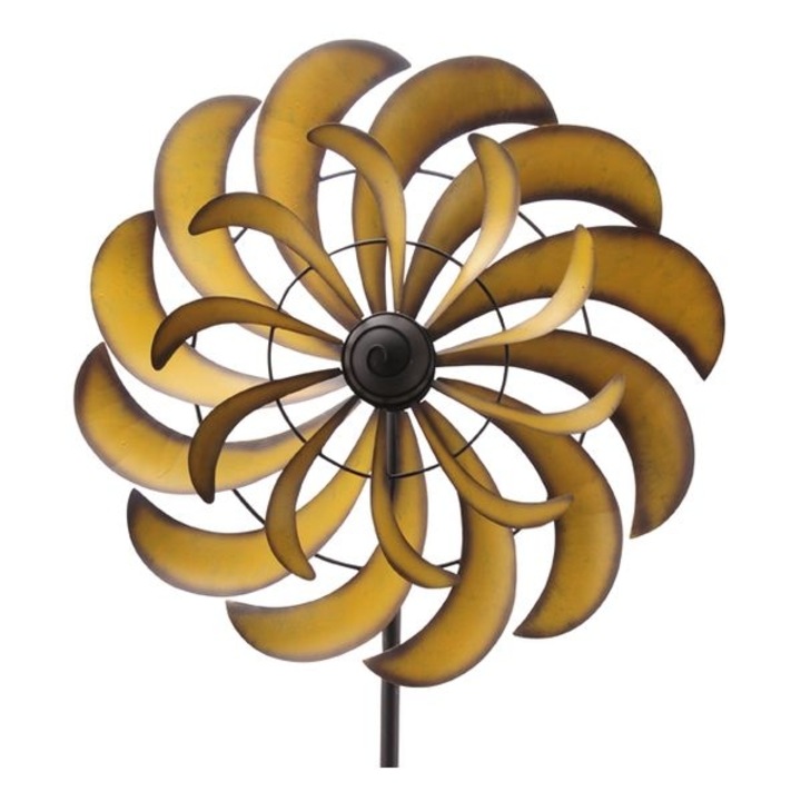 Morisca decorativa, EXNER, Metal, 58.5x25.4x228cm, Galben