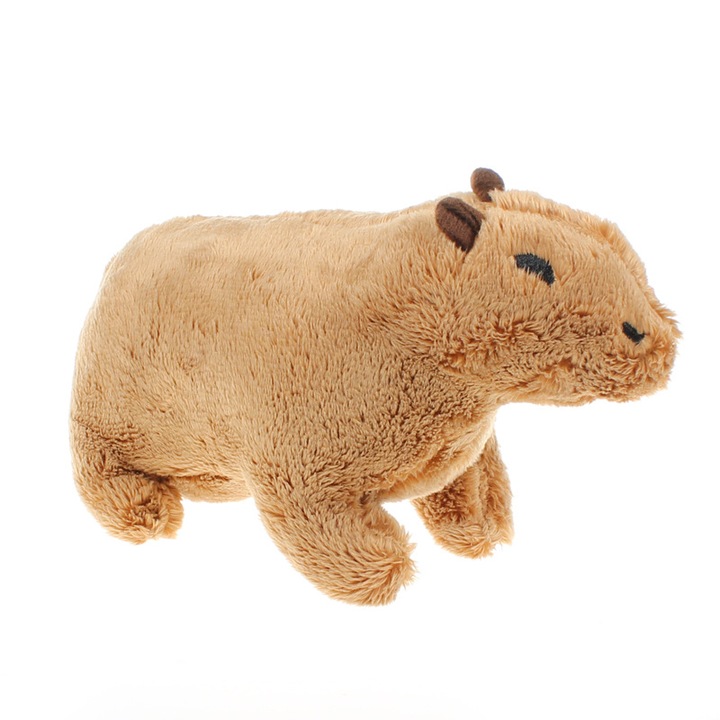 Jucarie de plus, MoreJieka, Capybara, 18cm, Maro