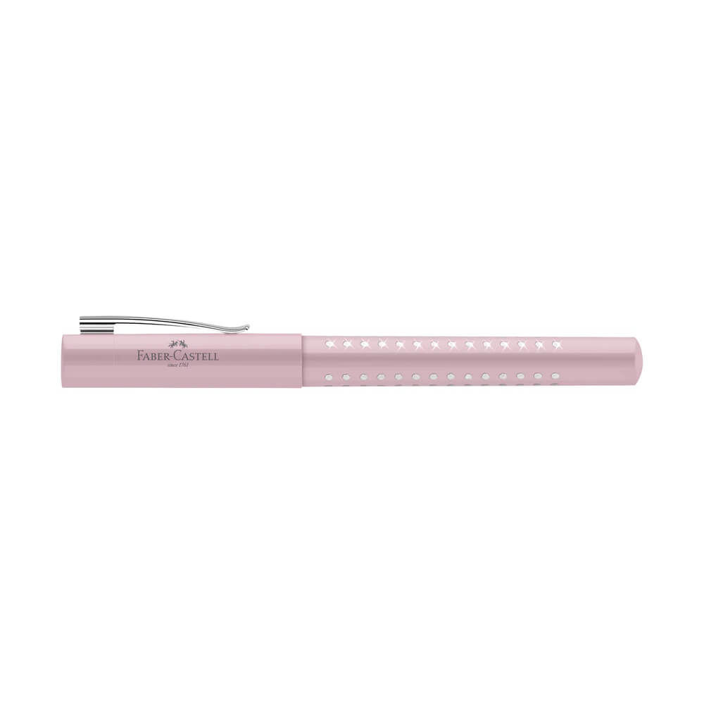 KAGEROU / Light Pink・Matte Silver rim JT Stilou rose metalic Sparkle Faber-Castell - eMAG.ro