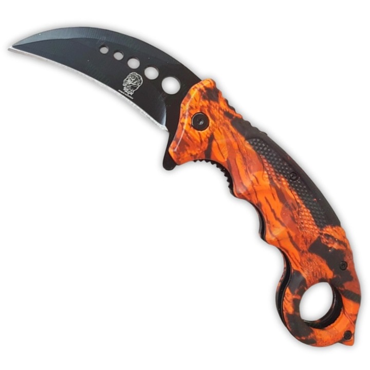 Нож Karambit Cougar Lava, въглеродна стомана