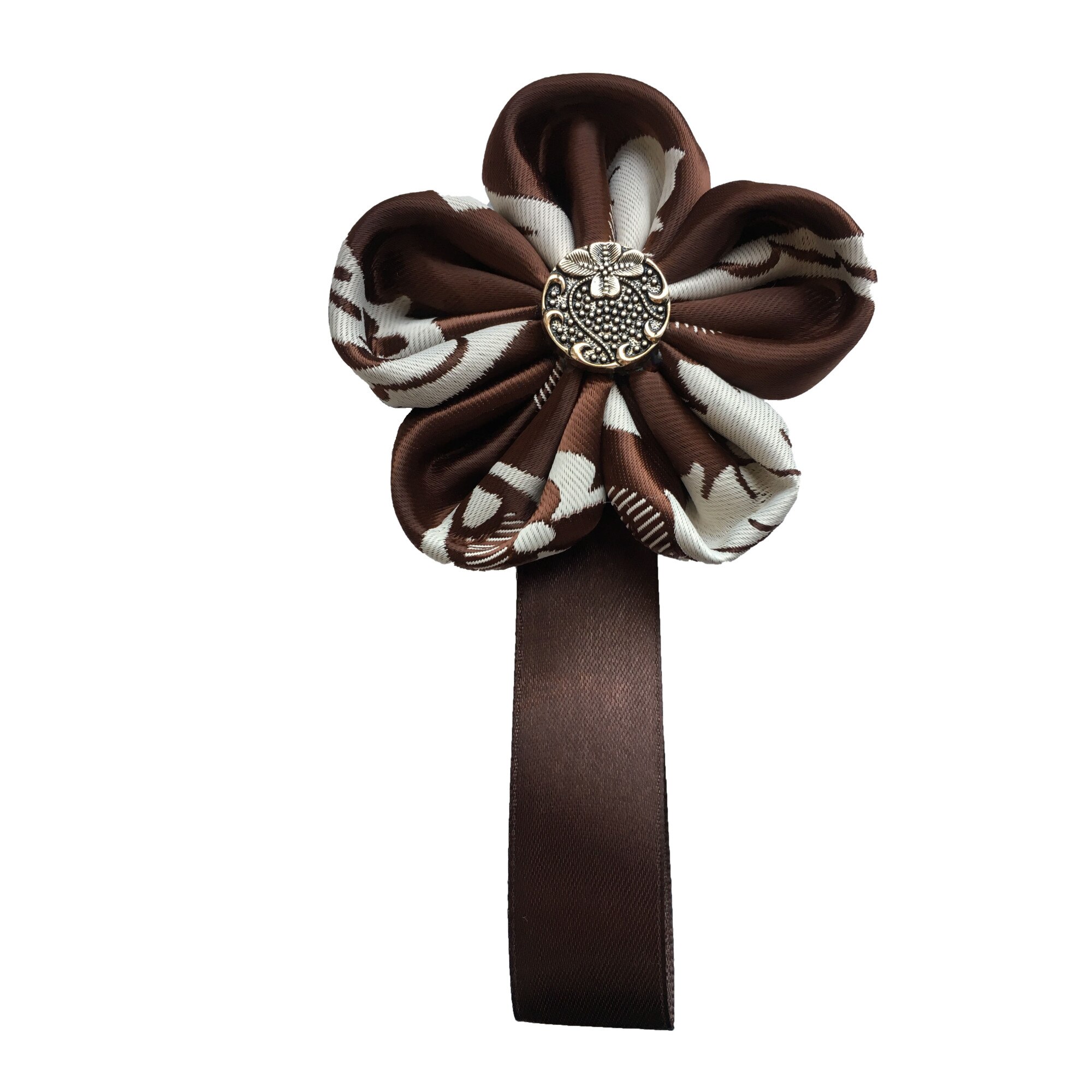 Magnet perdea floare simpla bicolor