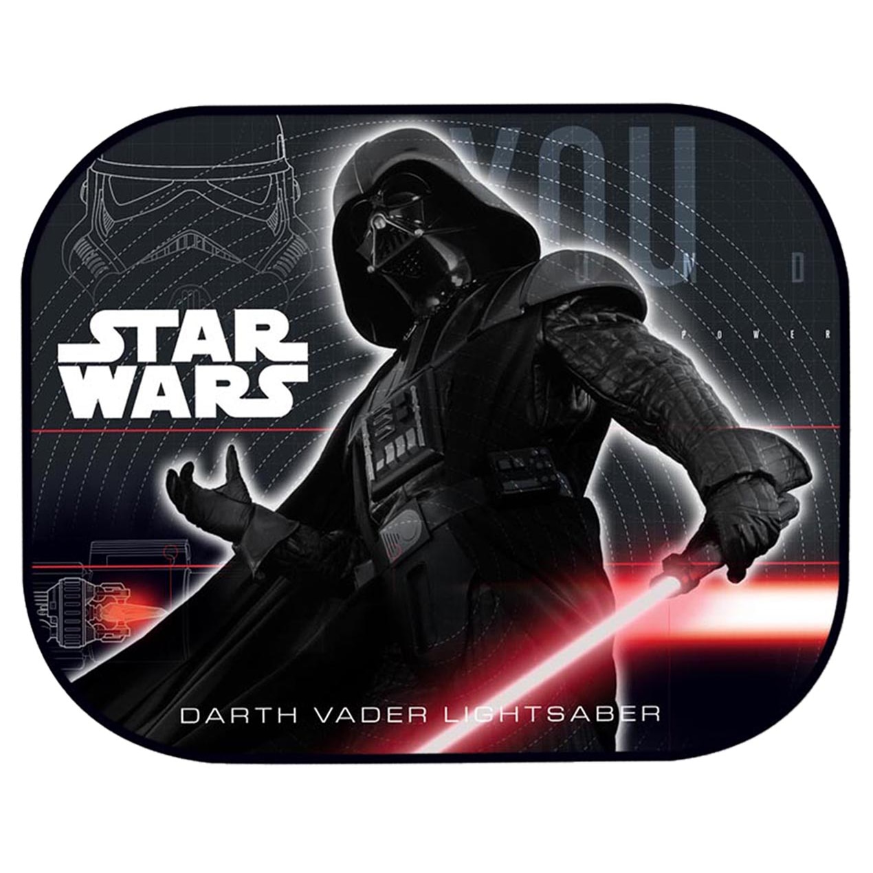 Set 2 parasolare auto pentru copii Eurasia Star Wars