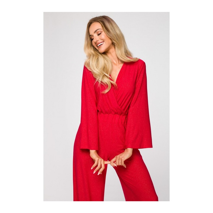 Made of Emotion Női overall Yangtso M720 piros, Piros, 2XL