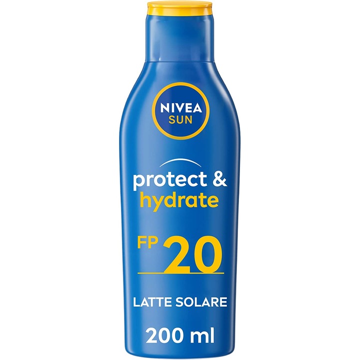 Слънцезащитен лосион Nivea Sun SPF 20 Protect & Hydrate, 200 мл