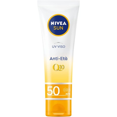 Крем за лице против бръчки със слънцезащита Nivea Sun UV Face SPF 50 ...
