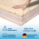 Ортопедичен матрак Ortopedicus Bio Cotton Memory 20+5+3 Hotel Range, 190x80x28 см, мемори пяна, без пружини, ергономичен, анатомичен, капитониран калъф в 3 слоя, памук, свалящ се, твърд