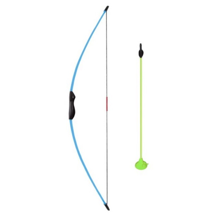 Set arc metalic si sageti cu ventuze pentru copii, 2 piese