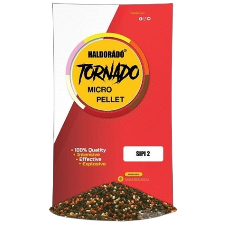 Pelete Micro, Haldorado, Tornado Sipi 2, 400 g