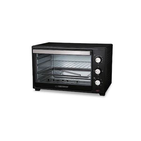 Cuptor elctric, Esperanza, 1600W, 20L, Negru