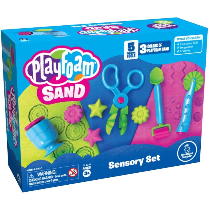 Educational Insights játékszett - Playfoam Sand, érzékszervi szett