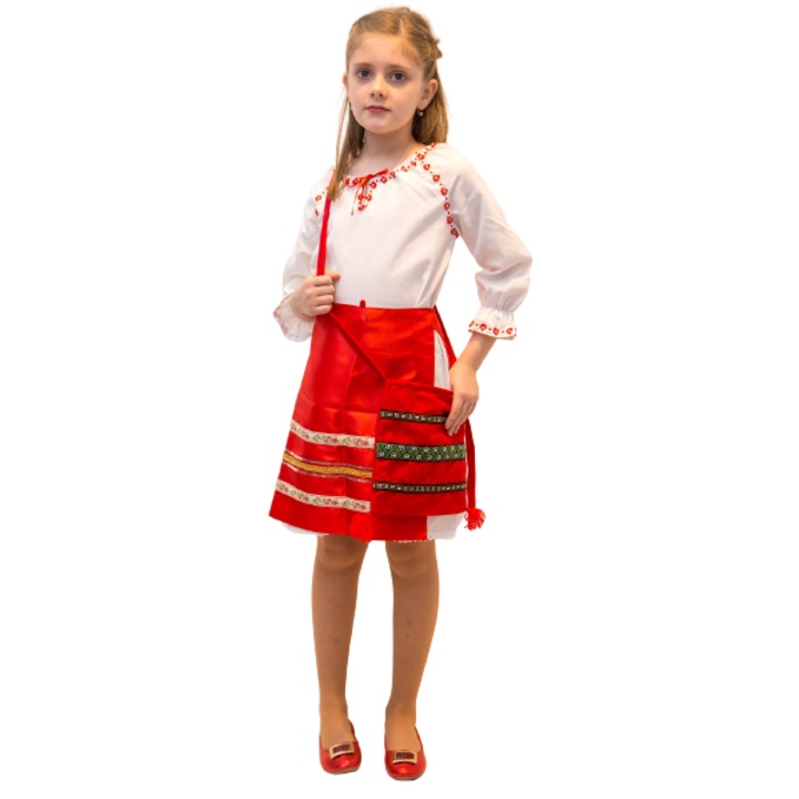 Costum popular romanesc fete, Alexandra, Masura 152