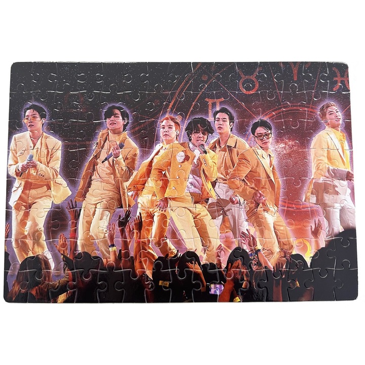 Puzzle personalizat bts army kpop, 120 piese