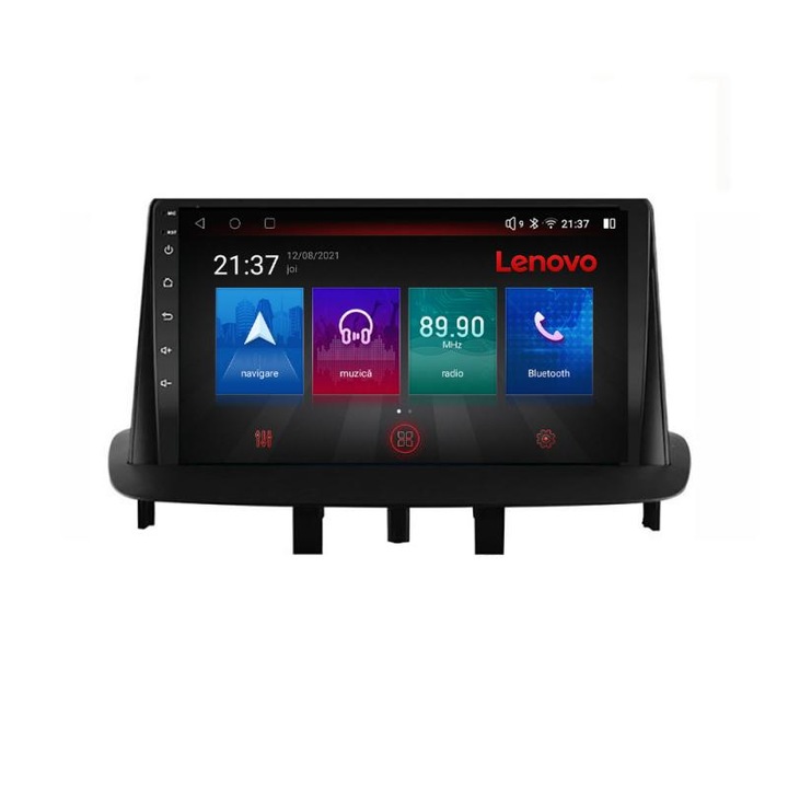 Navigatie dedicata Renault Megane 3 M-145 Octa Core Android Radio Bluetooth GPS WIFI/4G DSP LENOVO 2K 8+128GB 360 Toslink