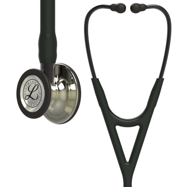 Stetoscop 3M Littmann Cardiology IV Negru capsula sampanie 6179