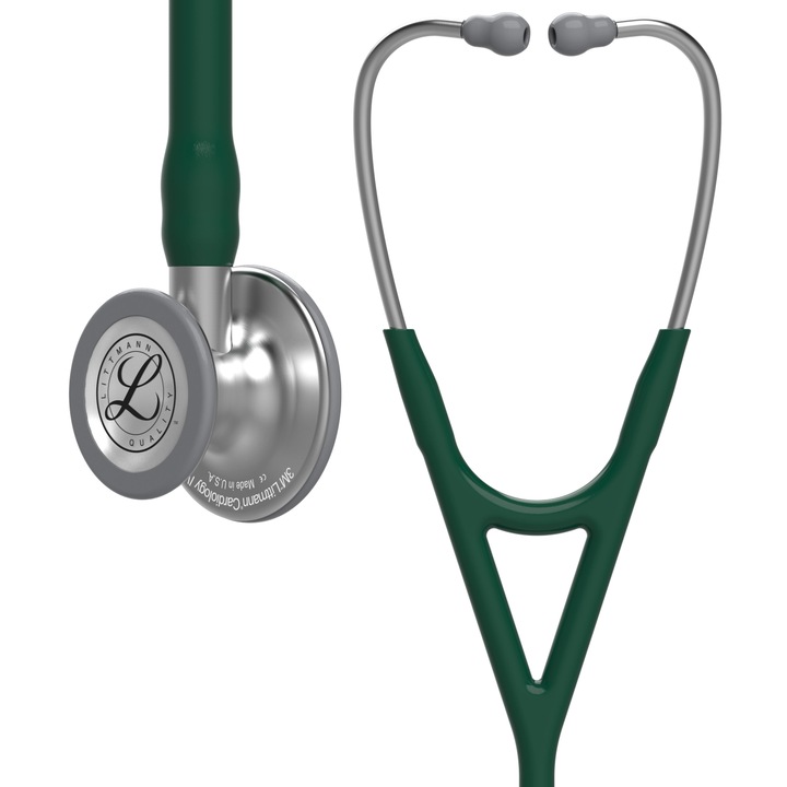 Stetoscop 3M Littmann Cardiology IV Verde inchis 6155