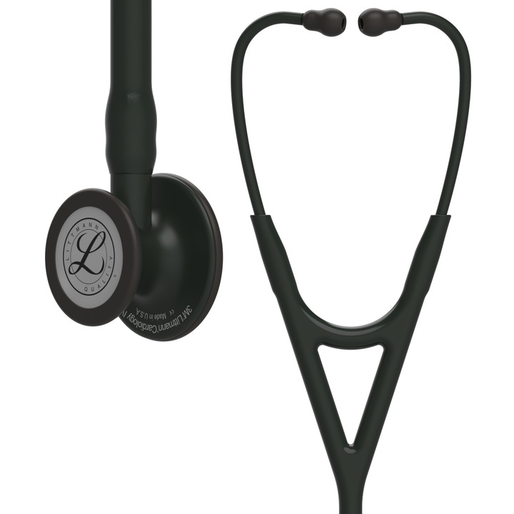 Stetoscop 3M Littmann Cardiology IV Negru capsula neagra 6163