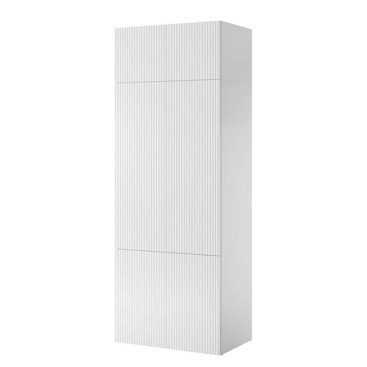 Dulap Sinenko 90 2D + modul, MIRJAN24, alb, 90x244x56 cm
