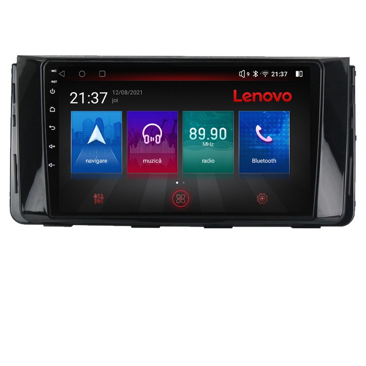 Navigatie dedicata Hyundai H350 2016- Octa Core Android Radio Bluetooth GPS WIFI/4G DSP LENOVO 2K 8+128GB 360 Toslink