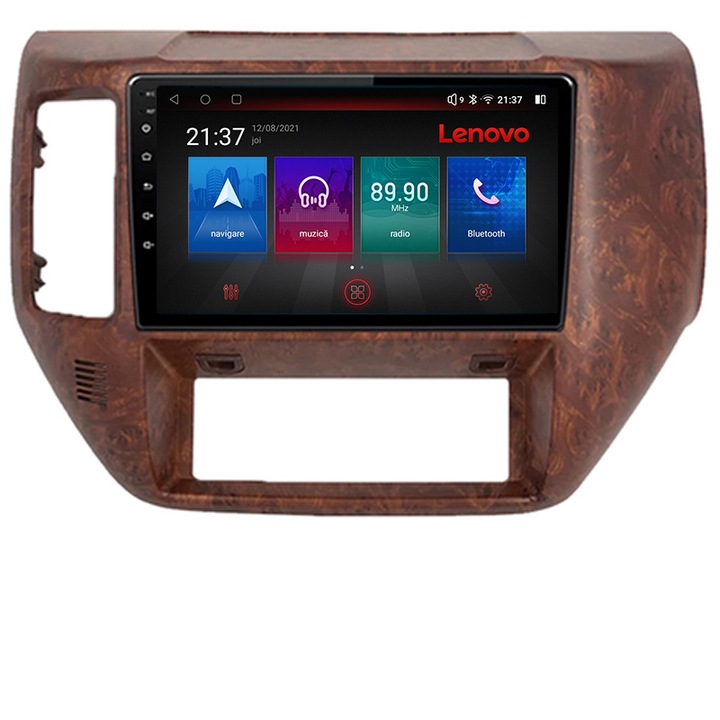 Navigatie dedicata Nissan Patrol Octa Core Android Radio Bluetooth GPS WIFI/4G DSP LENOVO 2K 8+128GB 360 Toslink