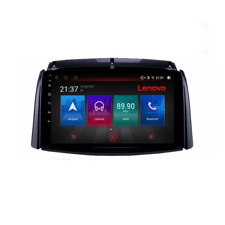 Navigatie dedicata Renault Koleos 2009-2016 M-KOLEOS Octa Core Android Radio Bluetooth GPS WIFI/4G DSP LENOVO 2K 8+128GB 360 Toslink