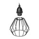 ADVITI Пендел Waya AD-LD-6263BE27M, E27, 60W, черен