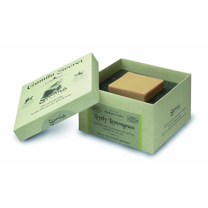Сапун Gamila Secret, Лимонена трева