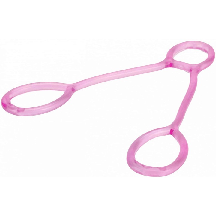 XQ Max jelly stretch expander 28 cm - Rózsaszín