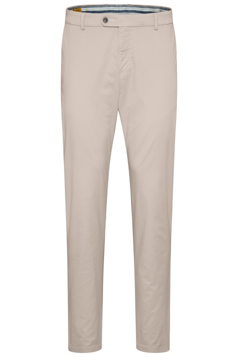 Pantaloni BUGATTI, Chino, modern, chic, bumbac, 5 buzunare, Ecru