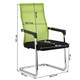 Scaun vizitator, conferinta, verde/negru, mobHAUS, 56.5x64x101 cm