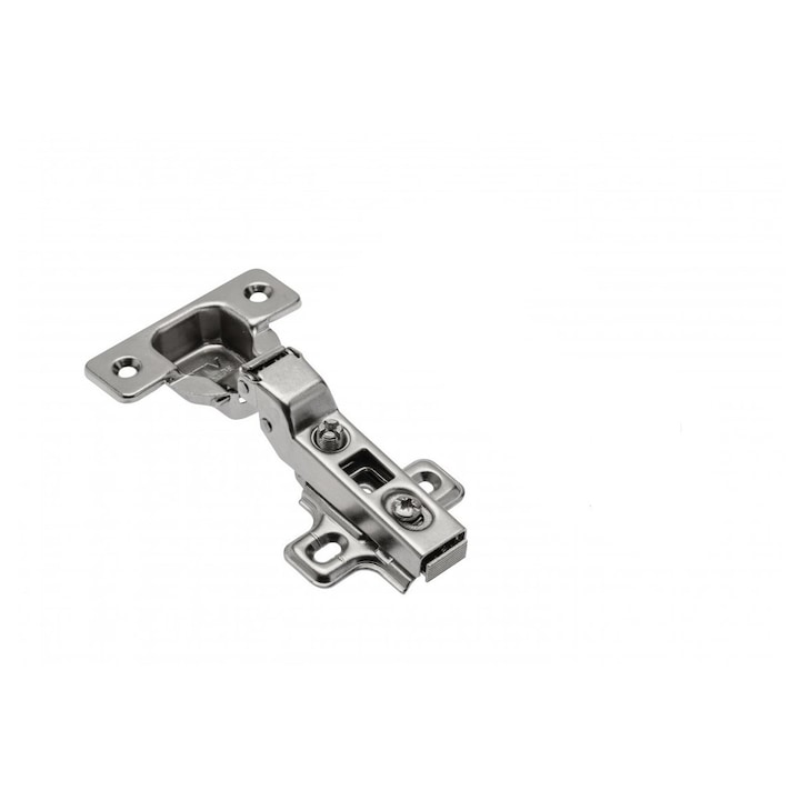 Félig felhordott csuklópánt rugóval, csillapítás nélkül, csíptetős, acélból, CONL