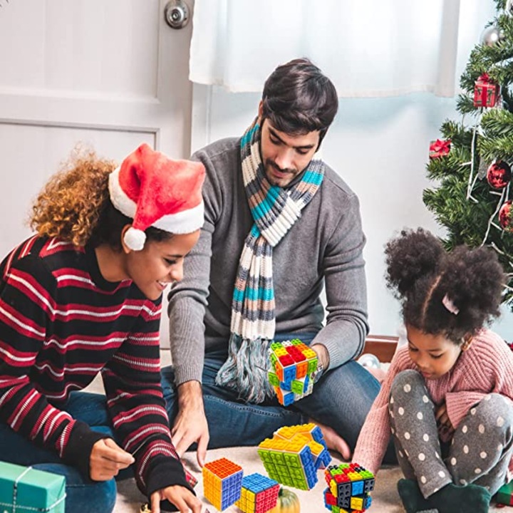 Кубче рубик, С части от пъзел