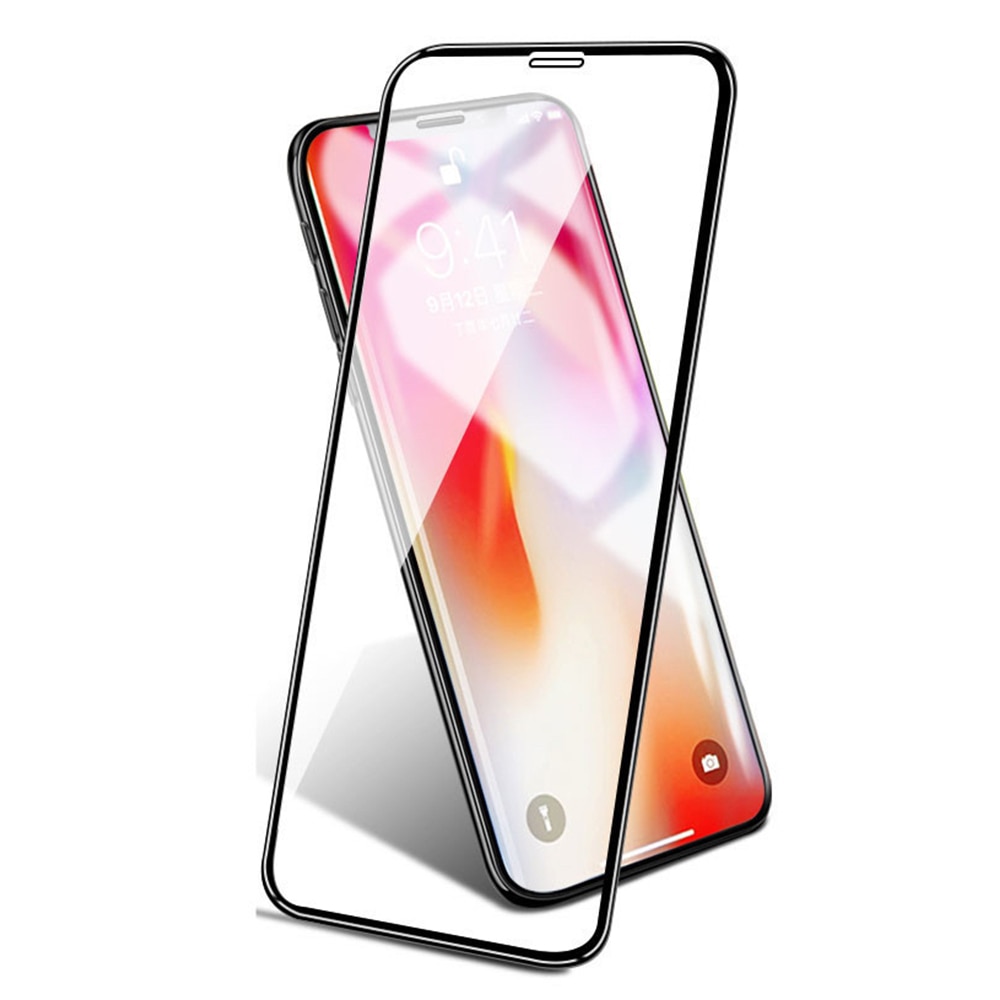 Folie din sticla securizata pentru Telefon, Compatibila cu Oppo Reno 8t, Full Glue, Neagra
