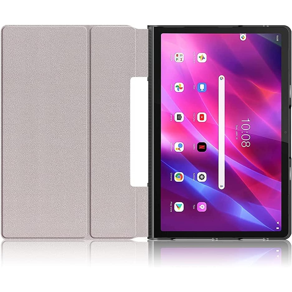 Husa Smart Cover, Sigloo, pentru tableta Lenovo Yoga Tab 11 YT-J706F 11 inch 2021, Model Blue Sky
