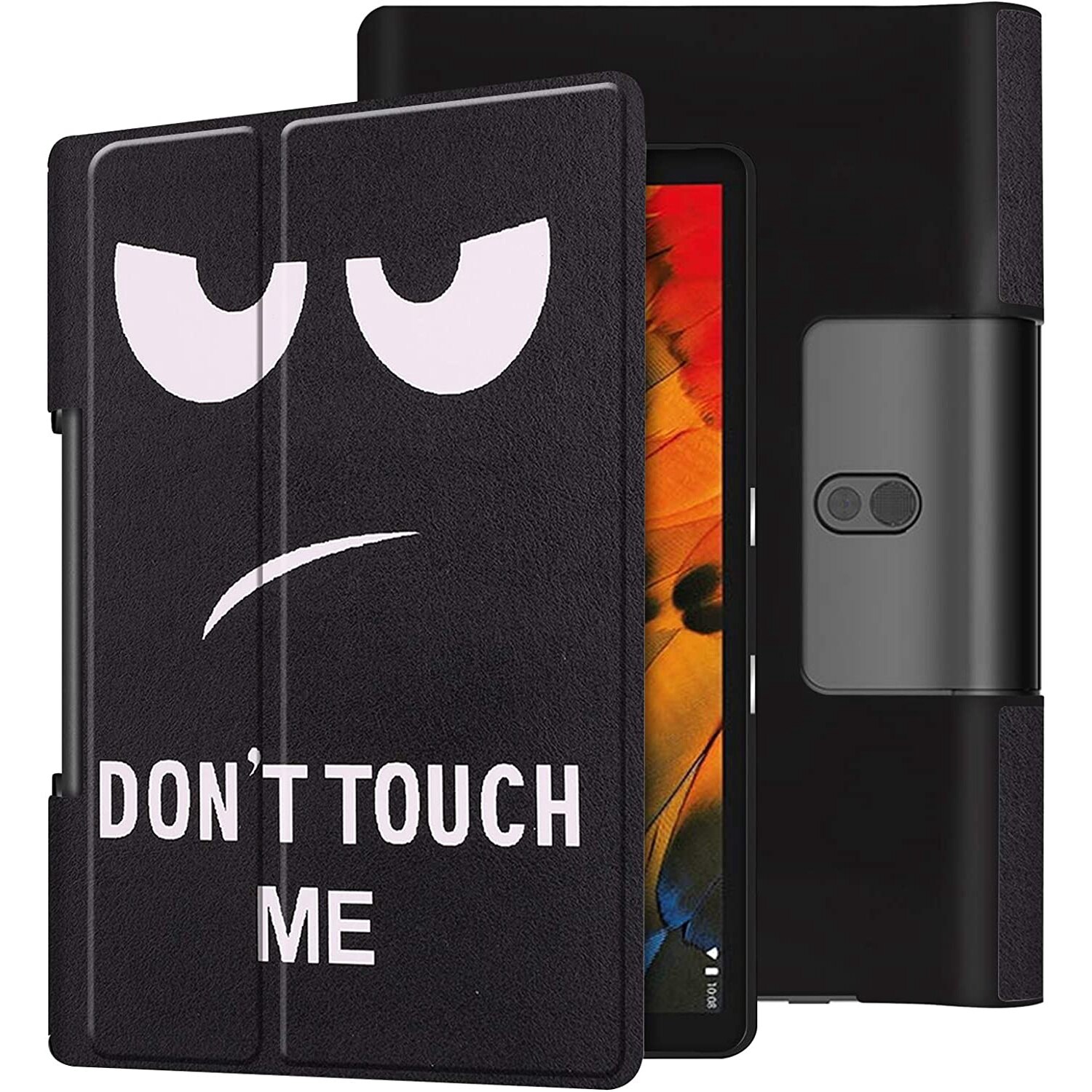 Husa Smart Cover, Sigloo, pentru tableta Lenovo Yoga Tab 11 YT-J706F, 11 inch, 2021, Model Don’t Touch Me