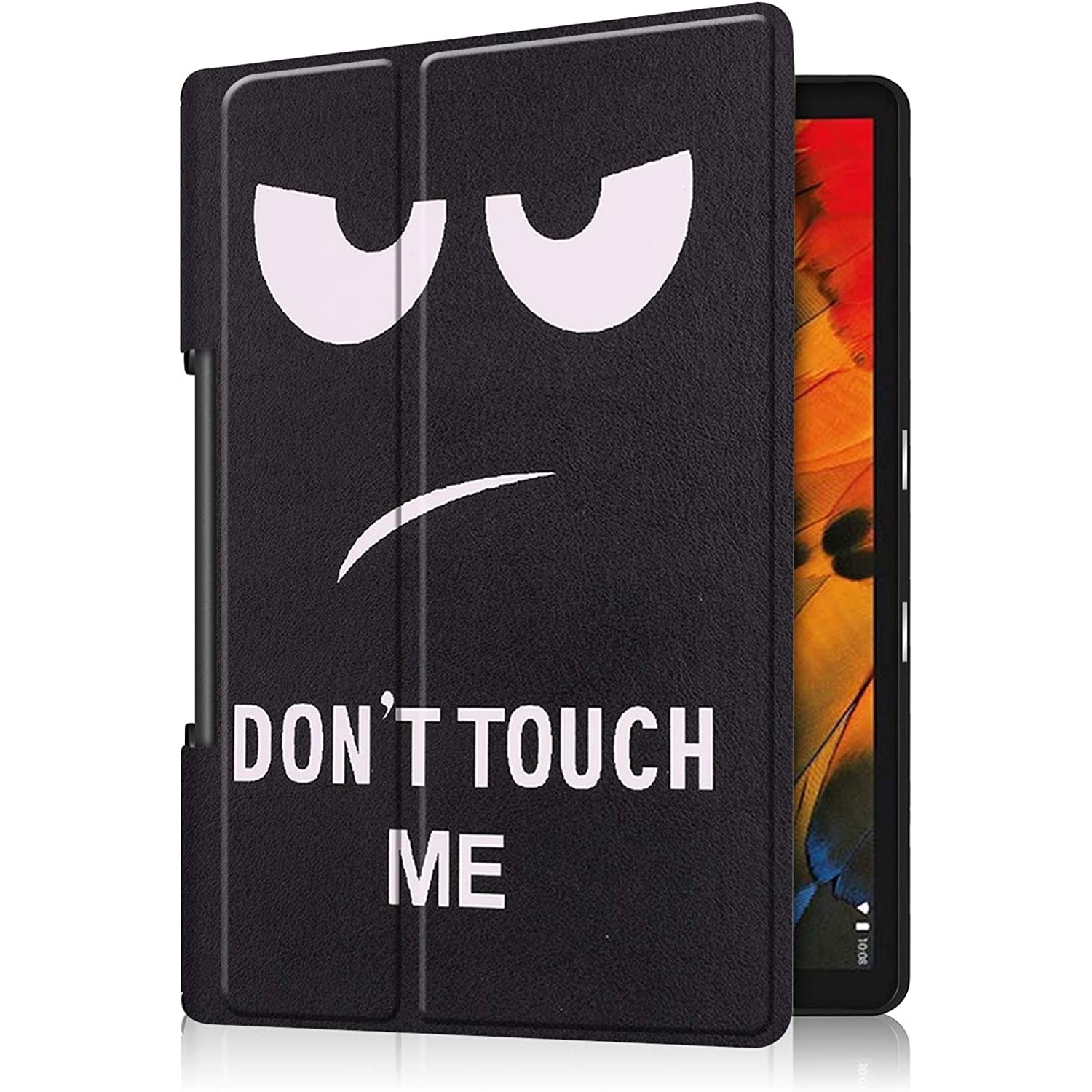 Husa Smart Cover, Sigloo, pentru tableta Lenovo Yoga Tab 11 YT-J706F, 11 inch, 2021, Model Don’t Touch Me